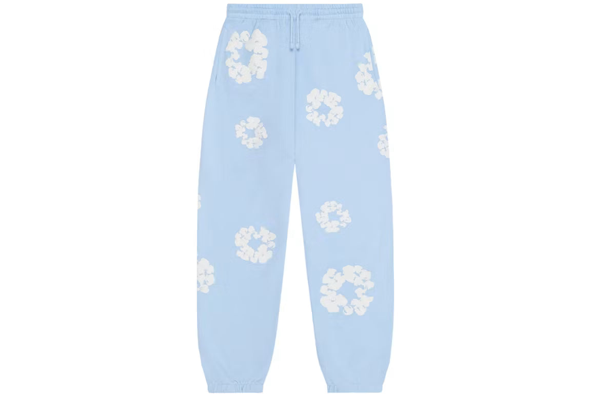 Denim Tears The Cotton Wreath Sweatpants Powder Blue