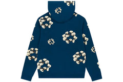Denim Tears x Cactus Plant Flea Market Cactus Tears Wreath Hoodie Navy