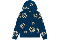 Denim Tears x Cactus Plant Flea Market Cactus Tears Wreath Hoodie Navy