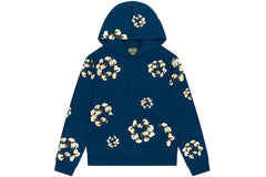 Denim Tears x Cactus Plant Flea Market Cactus Tears Wreath Hoodie Navy