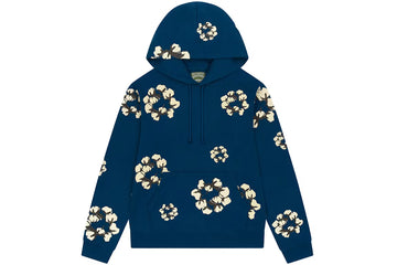 Denim Tears x Cactus Plant Flea Market Cactus Tears Wreath Hoodie Navy