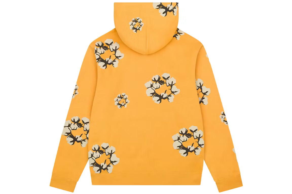 Denim Tears x Cactus Plant Flea Market Cactus Tears Wreath Hoodie Yellow