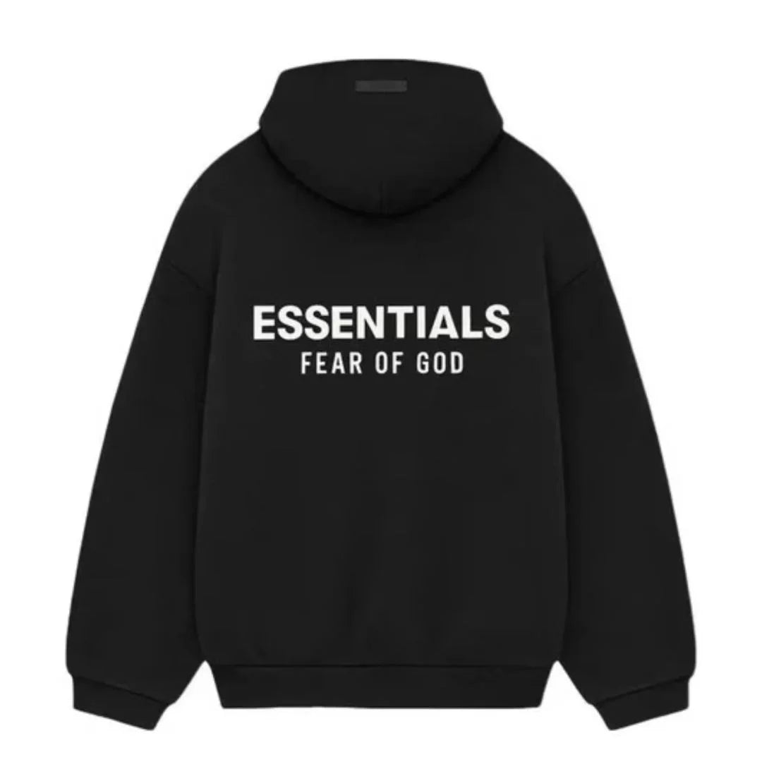 Essentials Fleece Hoodie Black