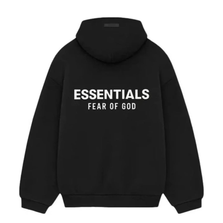 Essentials Fleece Hoodie Black