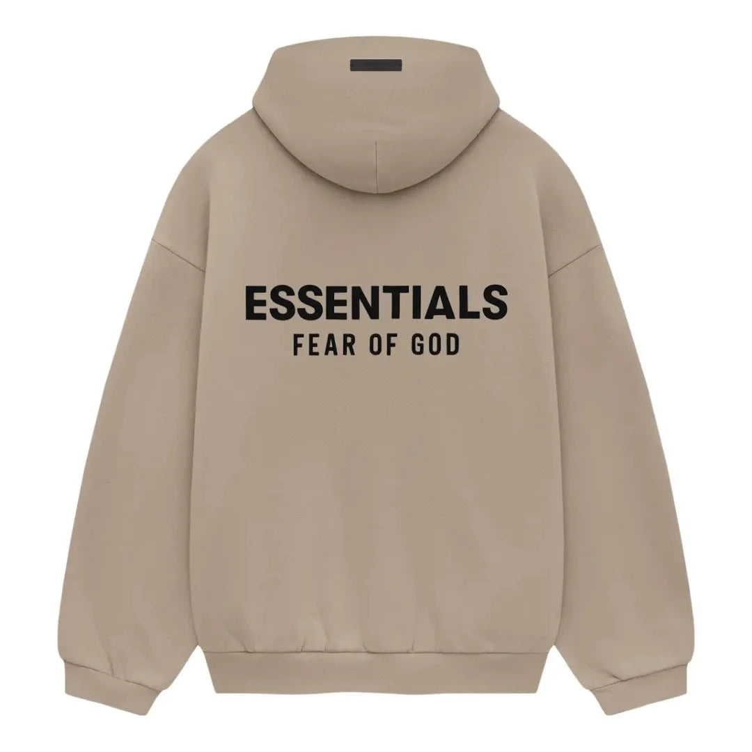Essentials Fleece Hoodie Desert Sand