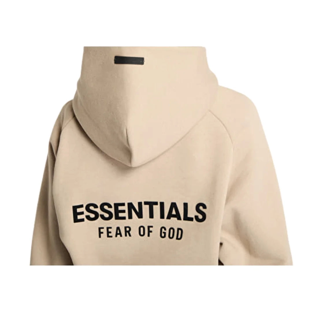 Essentials Fleece Hoodie Desert Sand
