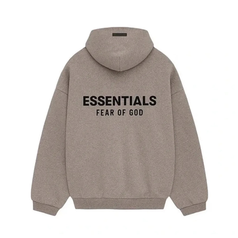 Essentials Fleece Hoodie Heather Gray (FW24)