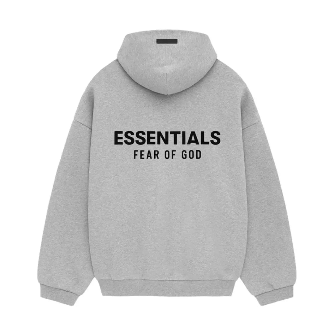 Essentials Fleece Hoodie II Light Heather Grey