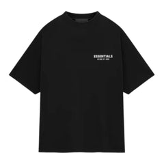 Essentials Jersey Crewneck Tee Black