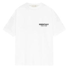 Essentials Jersey Crewneck Tee White