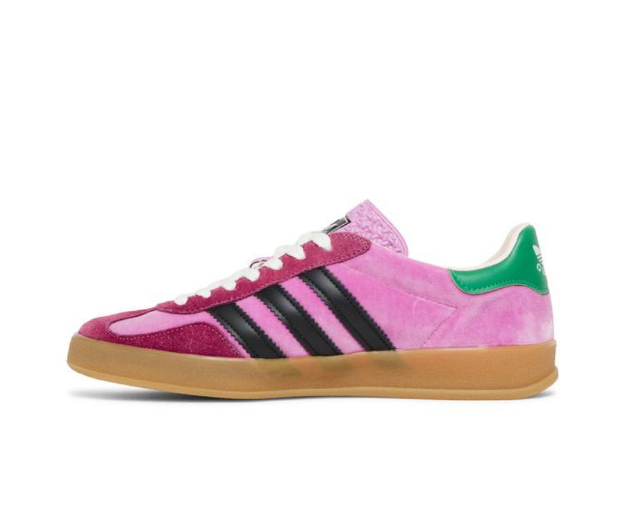 Adidas x Gucci Gazelle Pink Velvet