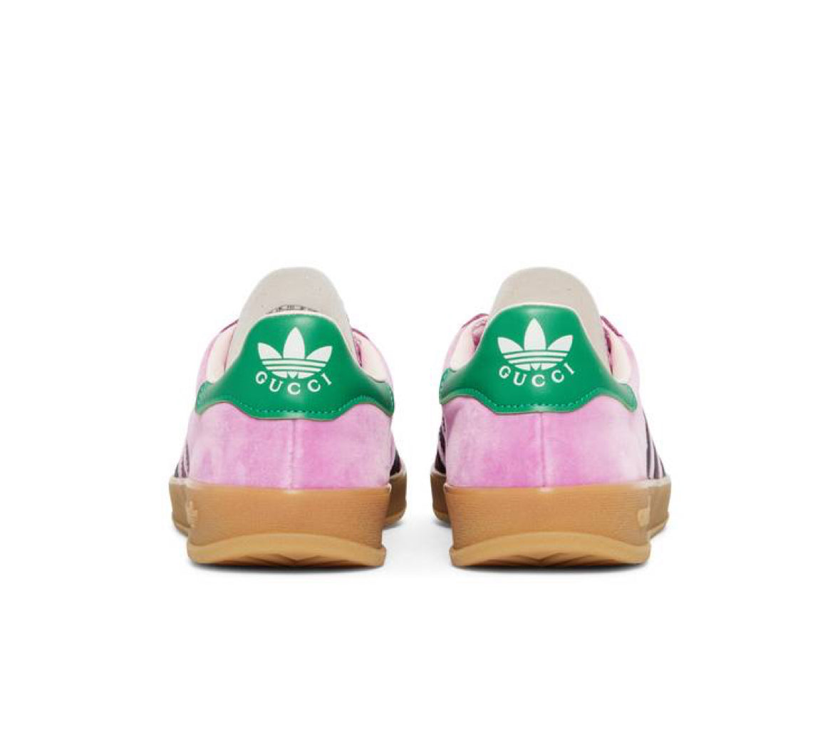 Adidas x Gucci Gazelle Pink Velvet