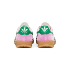 Adidas x Gucci Gazelle Pink Velvet