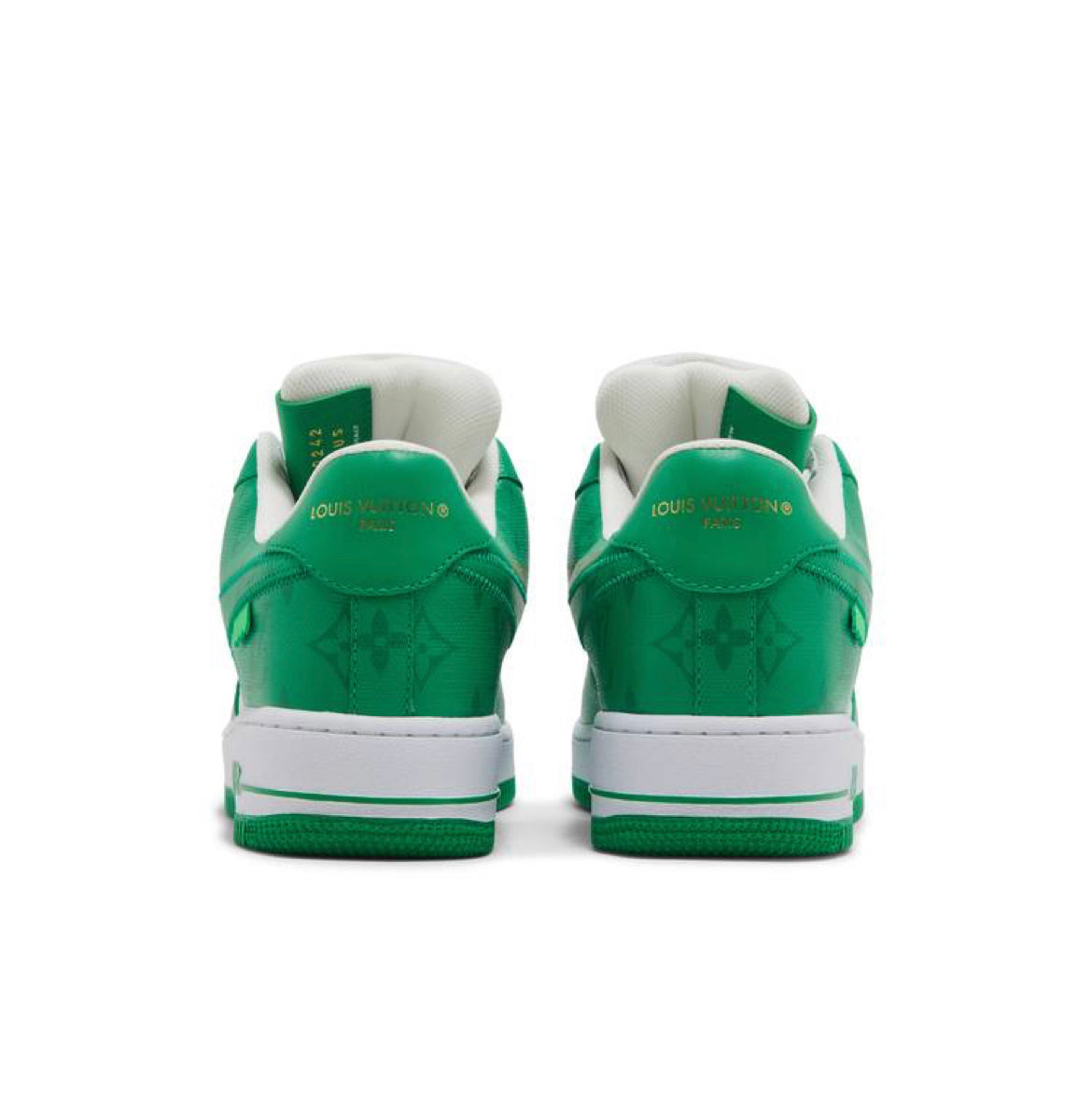 Nike Air Force 1 Low x Louis Vuitton White Gym Green