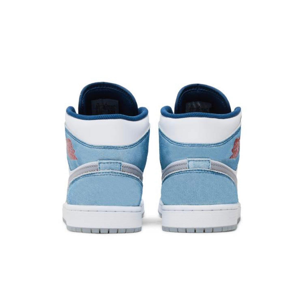 Air Jordan 1 Mid French Blue Fire Red