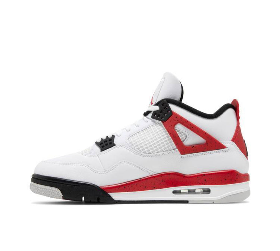 Air Jordan 4 Black Retro Red Cement