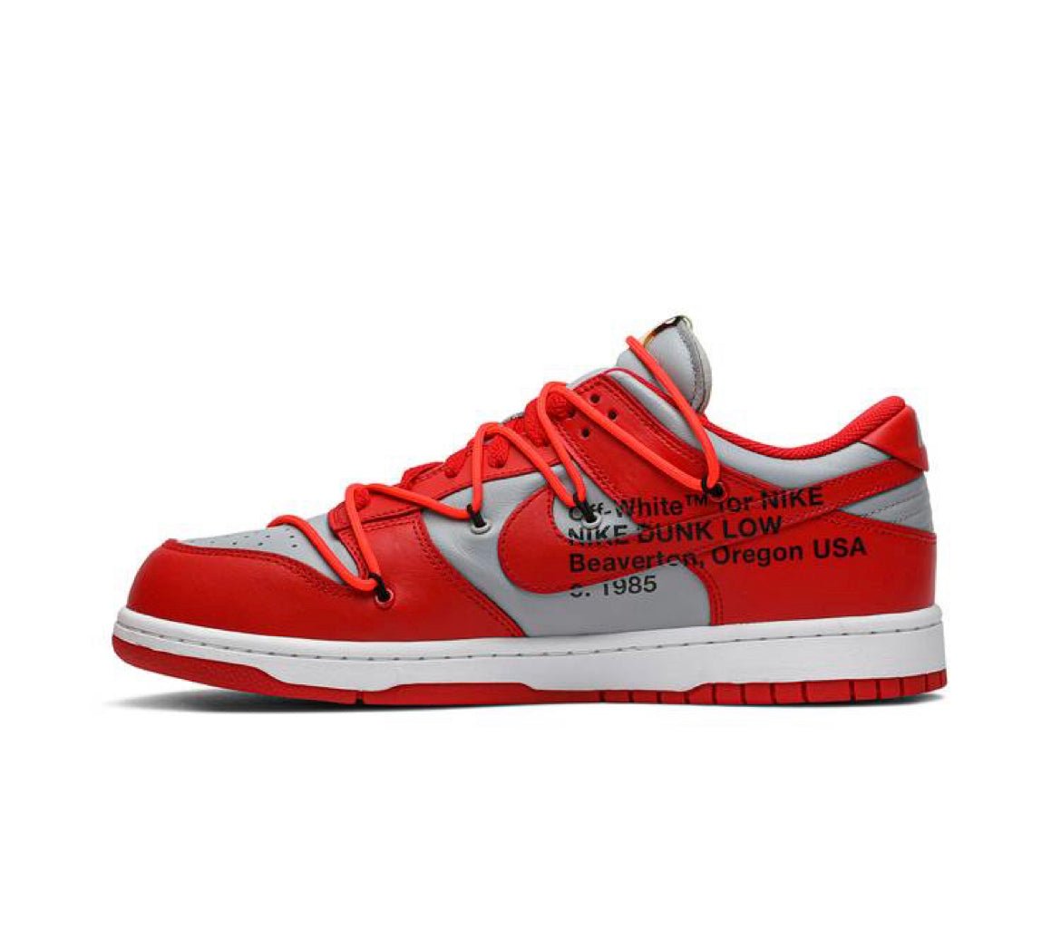 Nike Dunk Low Off-White University Red