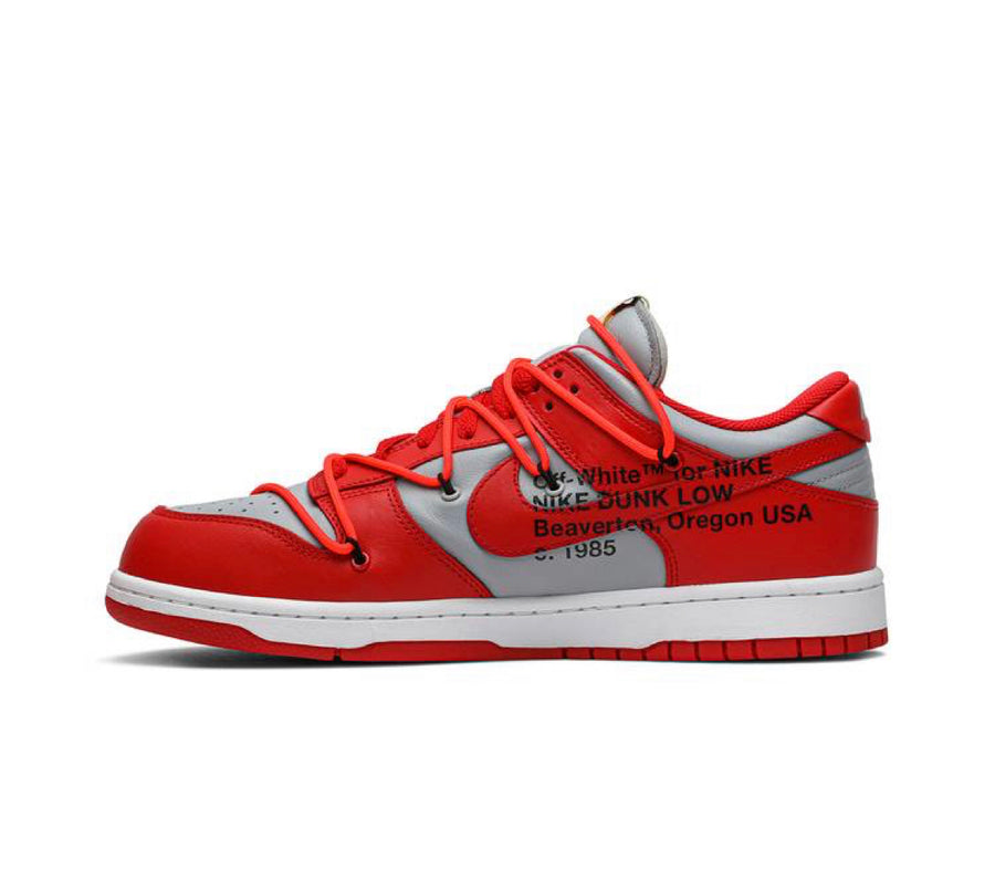 Nike Dunk Low Off-White University Red