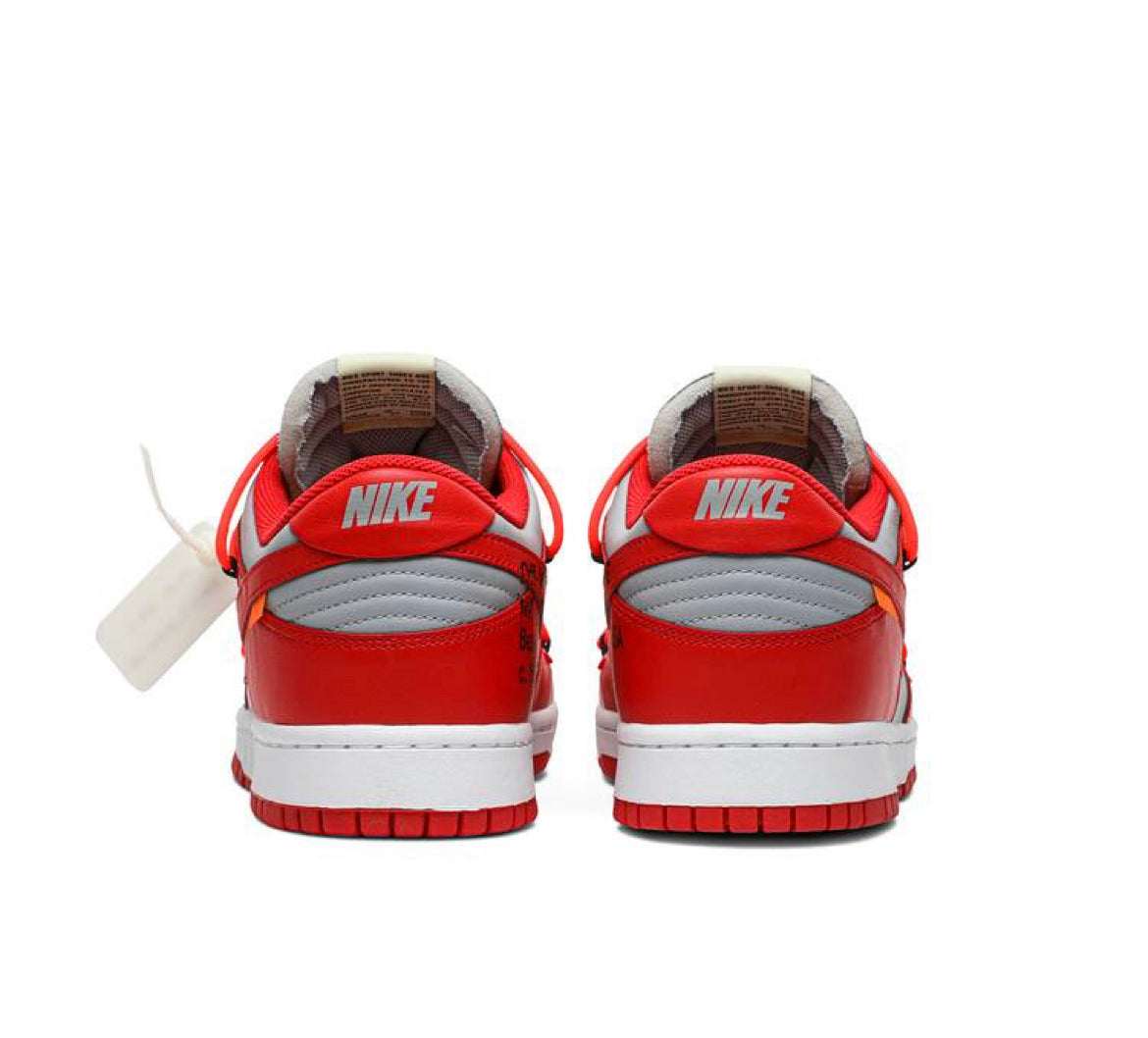 Nike Dunk Low Off-White University Red