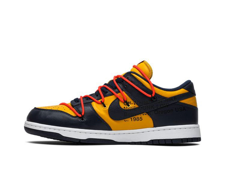 Nike Dunk Low Off-White University Gold