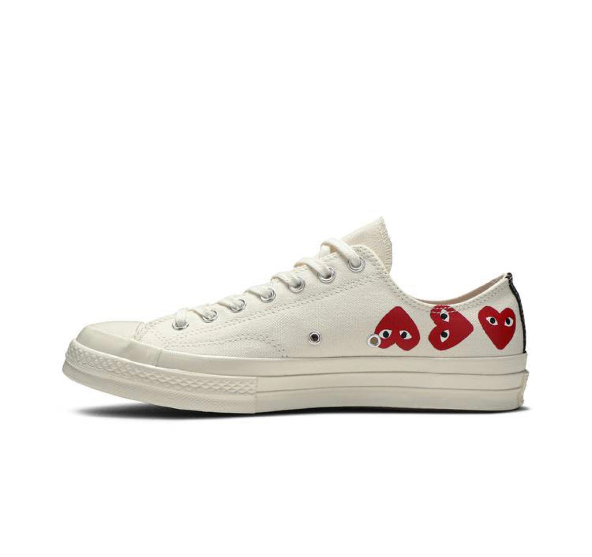 Converse Chuck Taylor All-Star 70 Ox Comme des Garcons Play Multi-Heart White