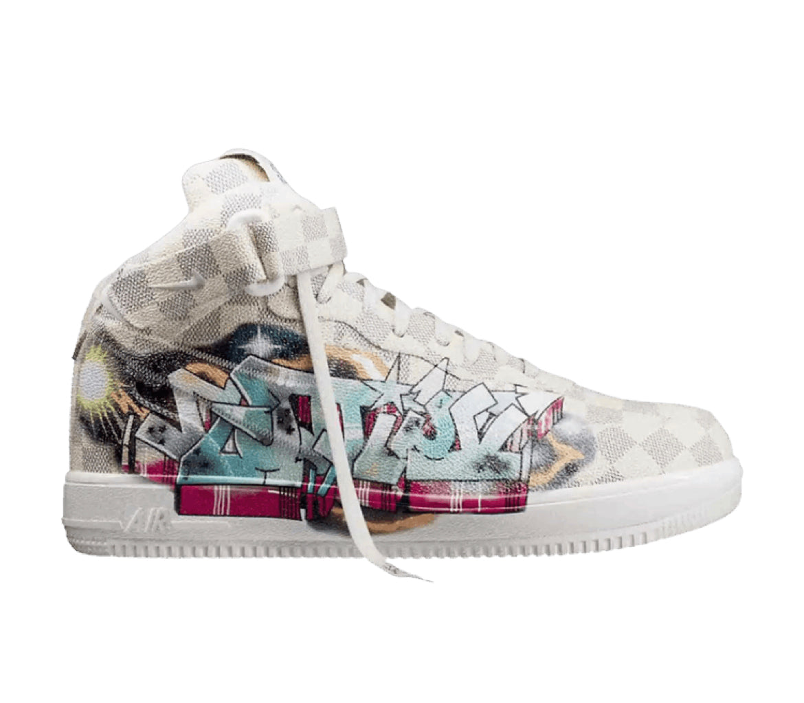 Nike Air Force 1 Mid x Louis Vuitton Graffiti