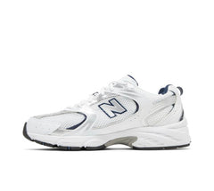 New Balance 530 White Silver Navy