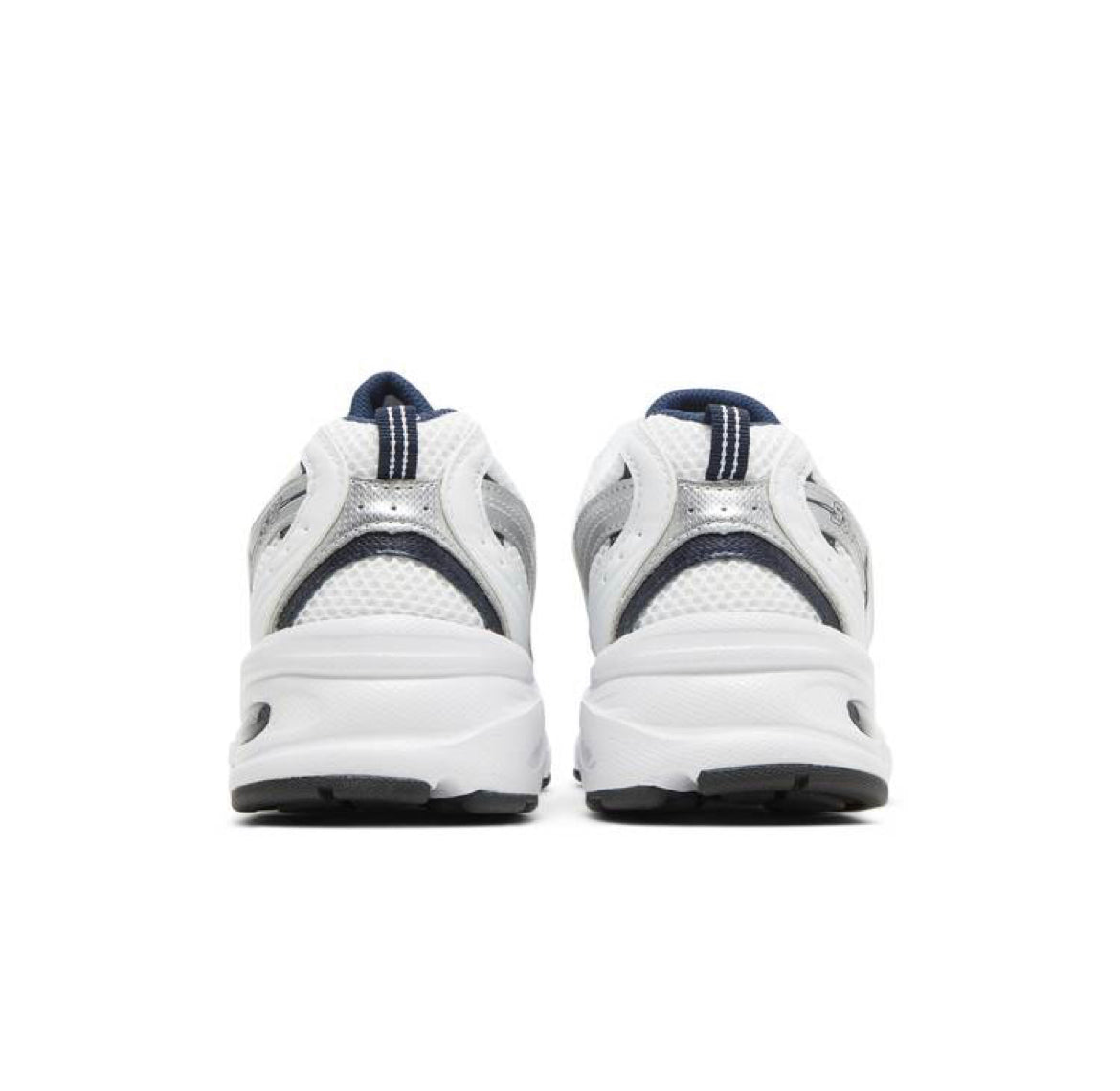 New Balance 530 White Silver Navy