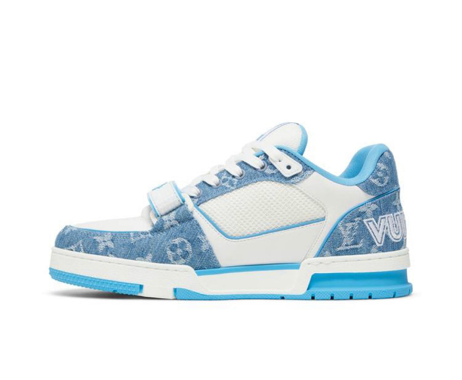 Louis Vuitton LV Trainer Monogram Denim
