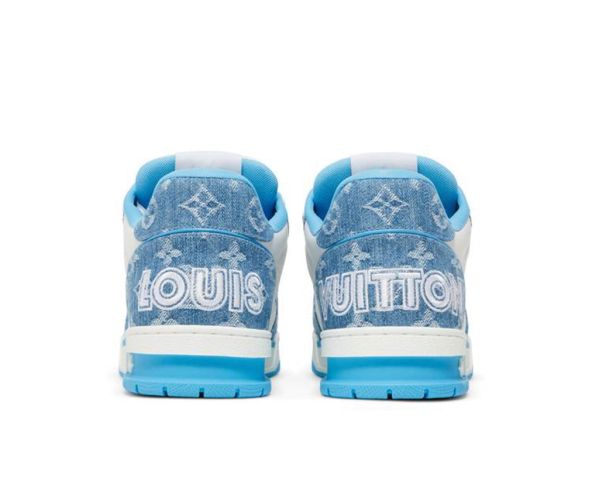 Louis Vuitton LV Trainer Monogram Denim