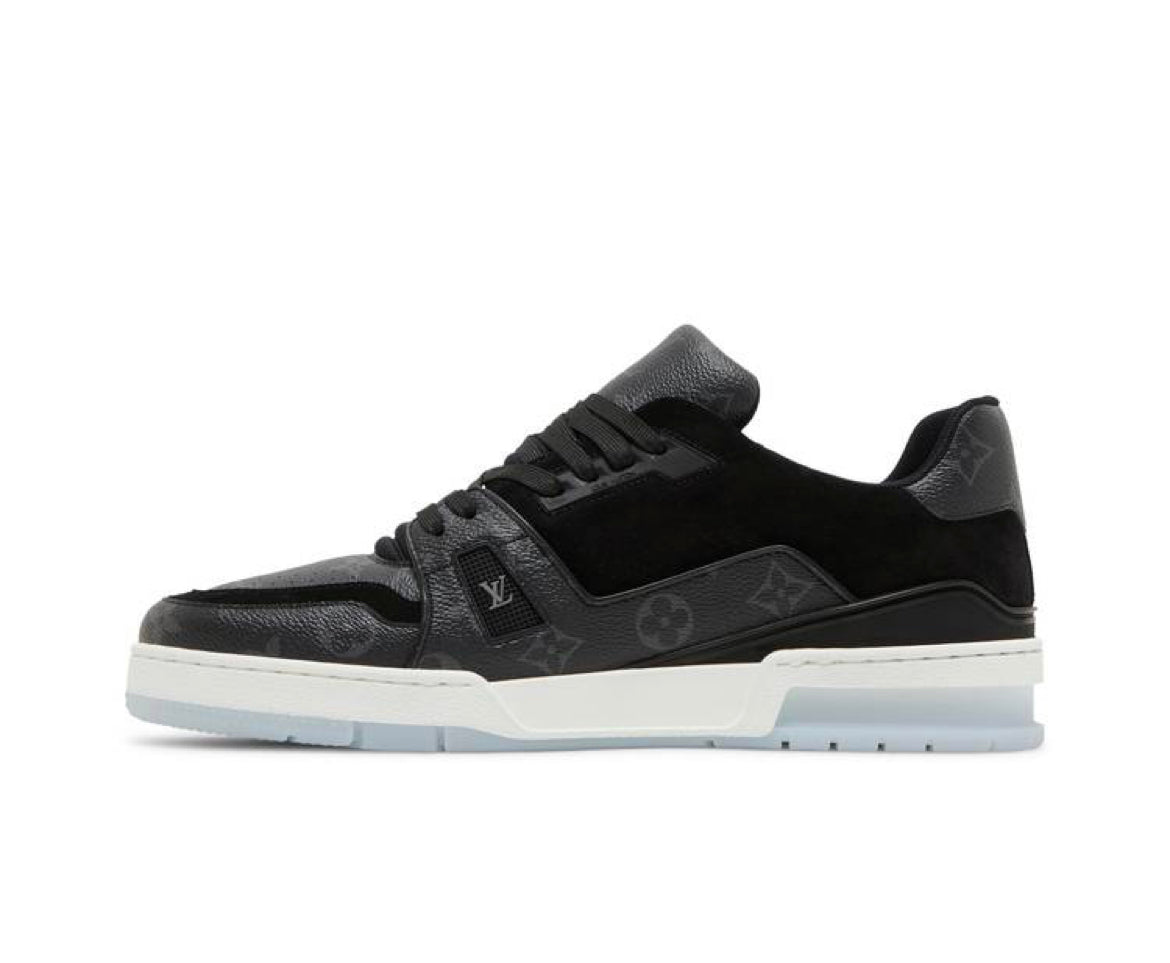 Louis Vuitton LV Trainer Black Monogram
