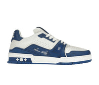 Louis Vuitton LV Trainer Blue White Signature