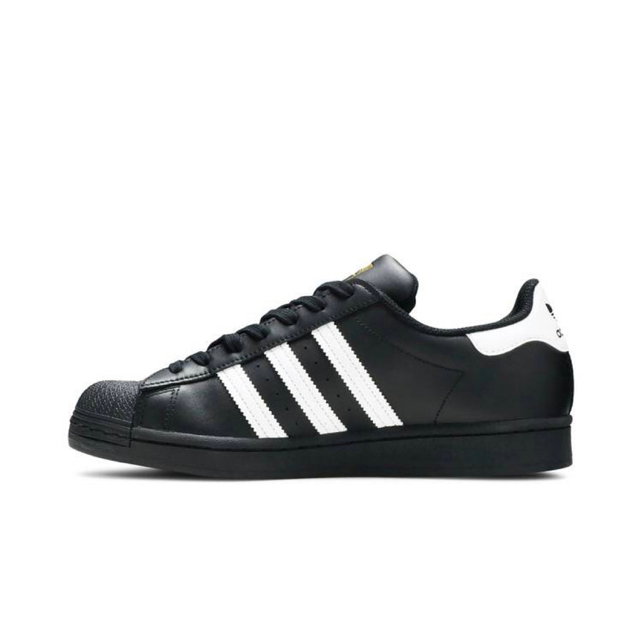 Adidas Superstar Core Black Cloud White Gold