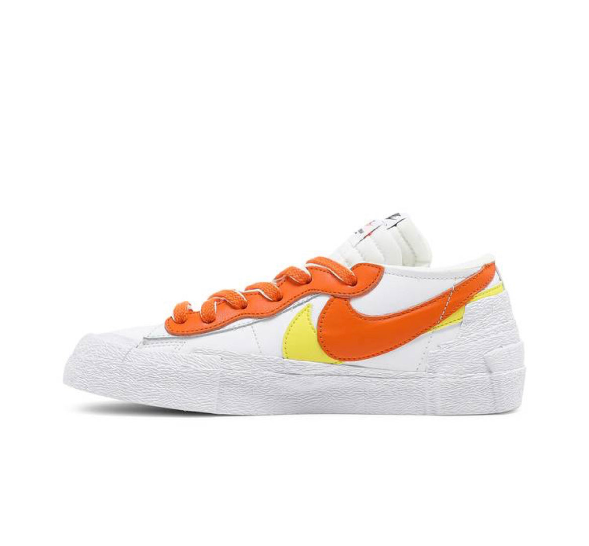 Nike Blazer Low sacai White Magma Orange