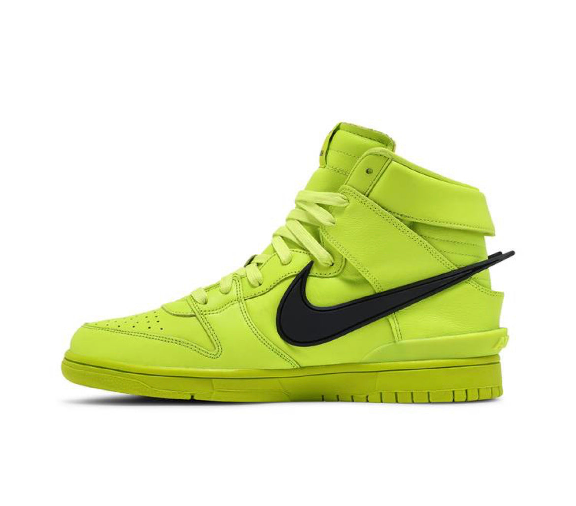 Ambush x Nike Dunk High Flash Lime