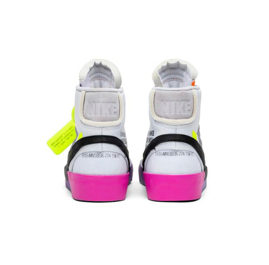 Nike Blazer Mid Off-White Wolf Grey Serena Queen