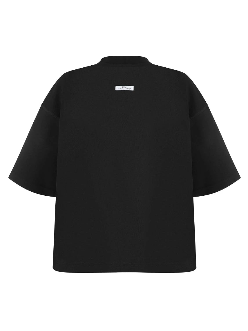 MSC Design Black T-shirt