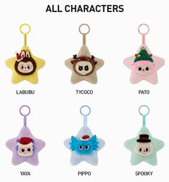 Labubu The Monsters Classic Series-Sparkly Plush Pendant