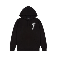 Trapstar Liquid Chrome Hoodie Black