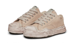 Maison Mihara Yasuhiro Hank OG Sole Over-Dyed Canvas Low Brown