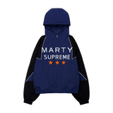 NAHMIAS x Marty Supreme A24 Classic Warm Up Jacket Navy