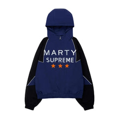NAHMIAS x Marty Supreme A24 Classic Warm Up Jacket Navy