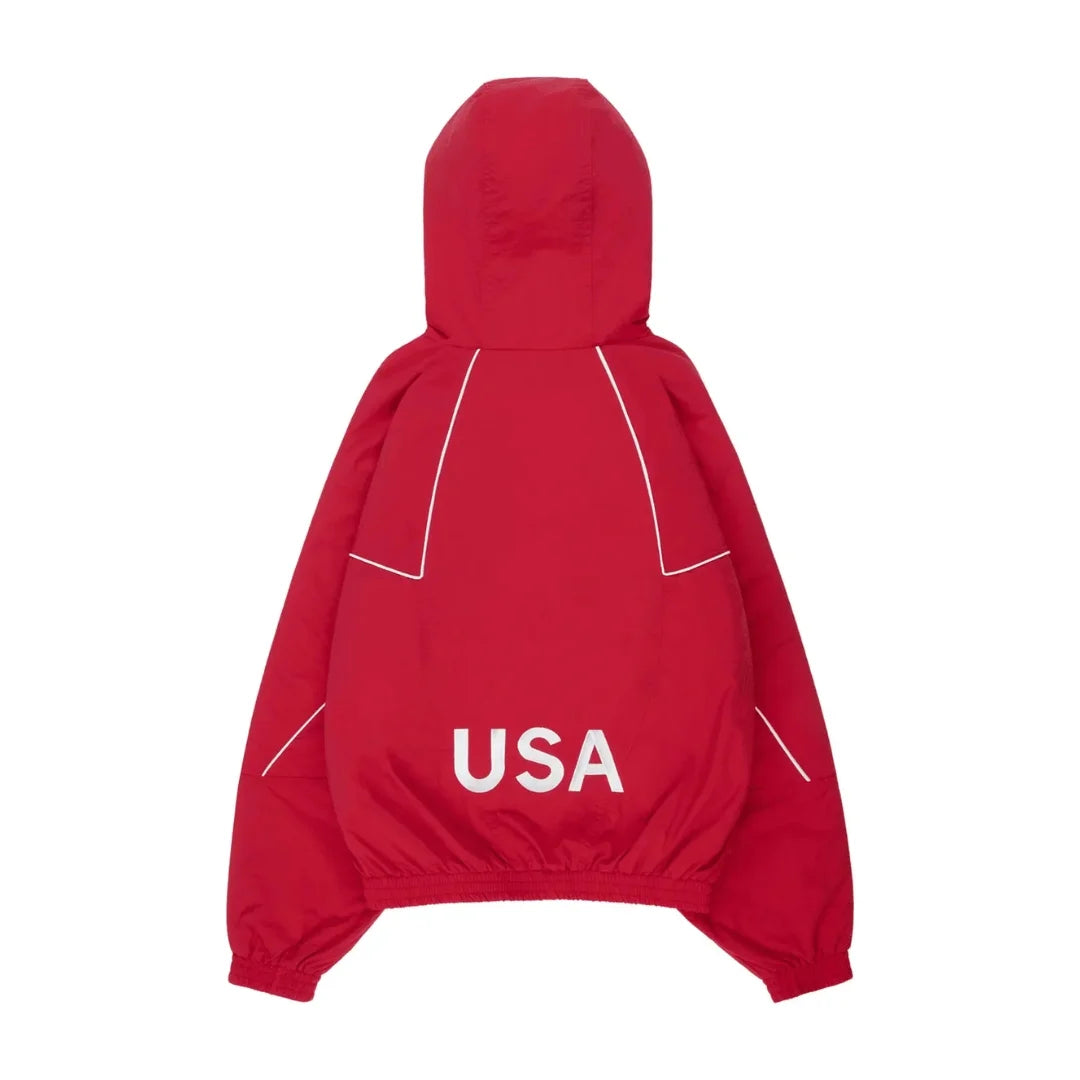 NAHMIAS x Marty Supreme A24 Classic Warm Up Jacket Red