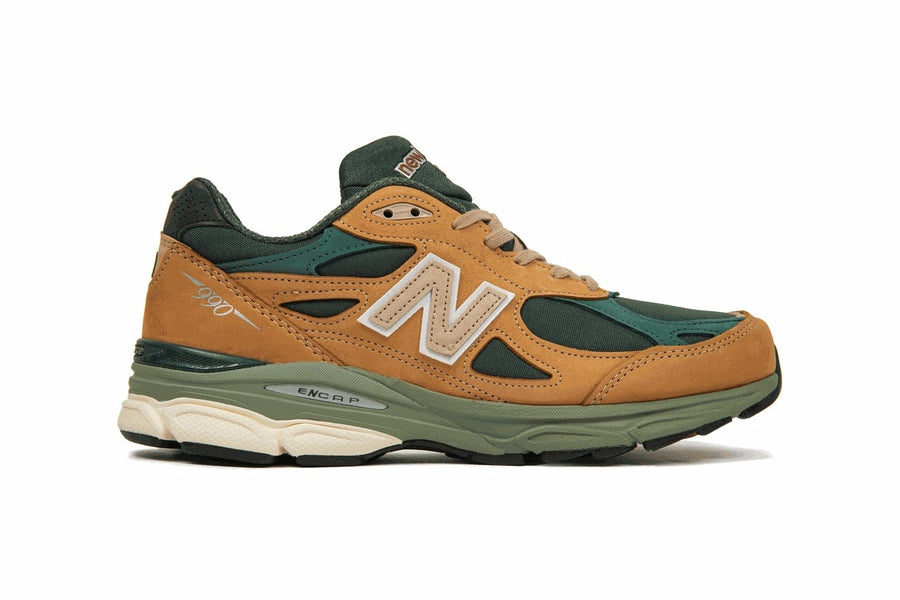 New Balance 990 V3 Made In USA Brown Olive