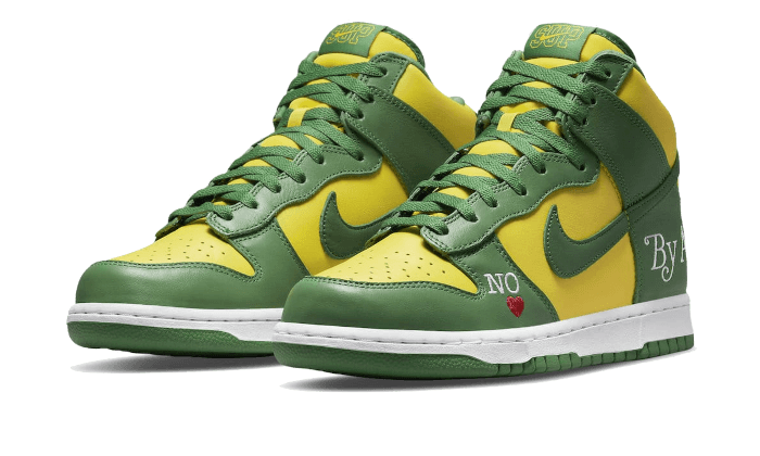 Supreme x Nike SB Dunk High By Any Means Brazil