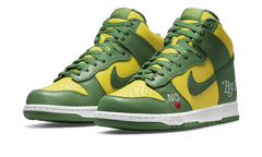 Supreme x Nike SB Dunk High By Any Means Brazil