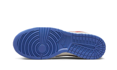 Nike Dunk Low Light Iron Ore Red Blue