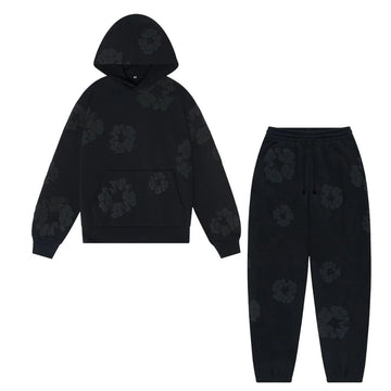 Denim Tears Cotton Wreath Set Black Monochrome