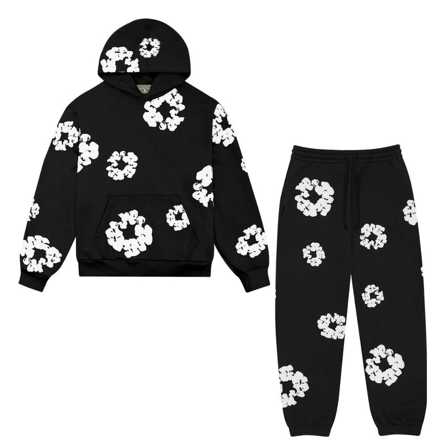 Denim Tears Cotton Wreath Set Black