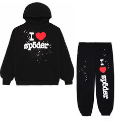 Sp5der I Heart SP5 Set Black Zestaw